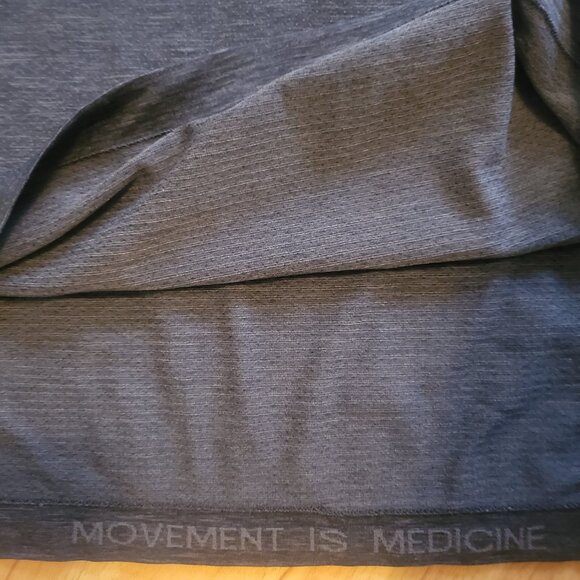 Lululemon Men's Metal Vent Tech Short-Sleeve Shirt GRAY - Picture 4 of 4